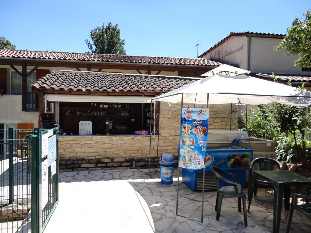 Hotel Restaurant Les Falaises Bouziès Exterior foto